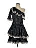 Love Sam 100% Viscose Polka Dots Black Cocktail Dress Size XS - photo 1