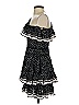 Love Sam 100% Viscose Polka Dots Black Cocktail Dress Size XS - photo 5