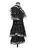 Love Sam 100% Viscose Polka Dots Black Cocktail Dress Size XS - photo 4