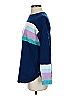 T by Talbots Color Block Blue Pullover Sweater Size S - photo 5