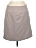 Caslon Solid Gray Casual Skirt Size 6 - photo 1