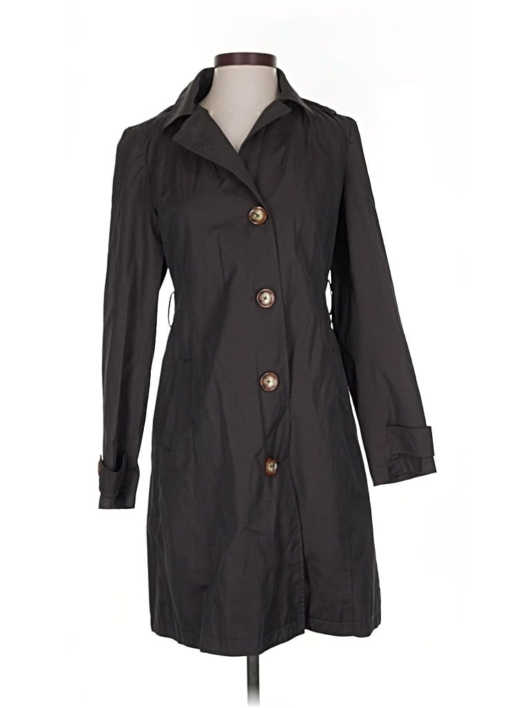 Pre-owned Michael Michael Kors Trenchcoat In Black
