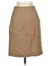 Casual Corner 100% Acetate Solid Tan Formal Skirt Size 4 - photo 1
