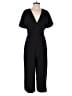 Leith Solid Black Jumpsuit Size M - photo 1