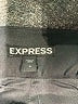 Express Solid Black Formal Skirt Size 4 - photo 4