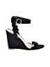 Loeffler Randall Black Wedges Size 5 - photo 1