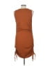 BTFBM Solid Brown Casual Dress Size L - photo 2