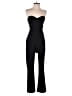 Express Solid Black Jumpsuit Size 4 - photo 1