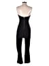 Express Solid Black Jumpsuit Size 4 - photo 2