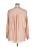 Lane Bryant 100% Polyester Pink Long Sleeve Blouse Size 14 - 16 Plus - photo 2