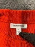 Nordstrom Solid Orange Wool Pullover Sweater Size S - photo 7