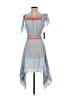 VERTIGO 100% Rayon Gray Cocktail Dress Size XS - photo 1