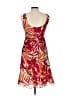 Evan Picone 100% Cotton Tropical Red Cocktail Dress Size 12 (petite) - photo 2