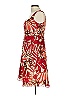 Evan Picone 100% Cotton Tropical Red Cocktail Dress Size 12 (petite) - photo 5