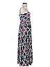 Ann Taylor Print Black Casual Dress Size 4 - photo 4