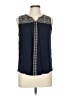 Artesia Blue Sleeveless Blouse Size M - photo 1