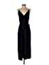 H&M 100% Polyester Solid Black Jumpsuit Size 4 - photo 1