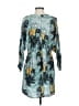 Malai Print Teal Casual Dress Size S - photo 2