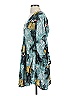 Malai Print Teal Casual Dress Size S - photo 5