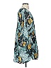 Malai Print Teal Casual Dress Size S - photo 4