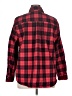 Lane Bryant Plaid Red Long Sleeve Button-Down Shirt Size 16 - photo 2