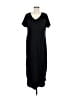 Unbranded Solid Black Casual Dress Size M - photo 1