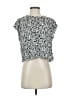 Everlane Silver Short Sleeve Top Size XS - photo 1