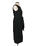 Ann Taylor 100% Polyester Solid Black Casual Dress Size 0 - photo 4