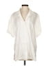 Ronny Kobo Ivory White Short Sleeve Blouse Size S - photo 1