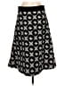 Wendy Hil 100% Polyester Graphic Black Casual Skirt Size 4 - photo 2