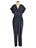 ECI 100% Polyester Stripes Blue Jumpsuit Size XS - photo 1