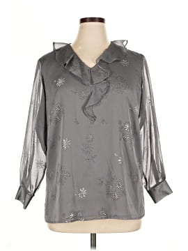 Elisabeth By Liz Claiborne 3/4 Sleeve Blouse