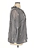Elisabeth by Liz Claiborne 100% Polyester Silver 3/4 Sleeve Blouse Size 14 (petite) - photo 4