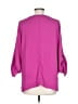 Cynthia Steffe 100% Polyester Purple 3/4 Sleeve Blouse Size L - photo 2