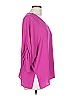 Cynthia Steffe 100% Polyester Purple 3/4 Sleeve Blouse Size L - photo 4