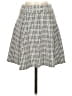 Theory Houndstooth Gray Black Casual Skirt Size S - photo 1