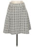 Theory Houndstooth Gray Black Casual Skirt Size S - photo 2