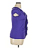 Candie's Purple Short Sleeve Top Size XL - photo 4