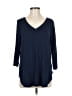Assorted Brands Blue 3/4 Sleeve T-Shirt Size M - photo 1