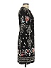 Chetta B Print Black Casual Dress Size 8 - photo 4