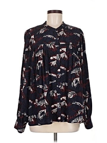 Gerard Darel Long Sleeve Blouse (view 1)