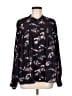 Gerard Darel Print Black Long Sleeve Blouse Size 6 (38) - photo 1