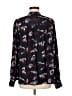 Gerard Darel Print Black Long Sleeve Blouse Size 6 (38) - photo 2