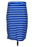Lularoe Stripes Blue Casual Skirt Size S - photo 2