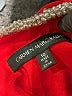 Carmen Marc Valvo 100% Polyester Red Cocktail Dress Size 10 - photo 7
