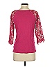 Rafaella Pink 3/4 Sleeve T-Shirt Size S - photo 2