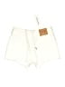 Levi's 100% Cotton Stars Ivory Denim Shorts Size 25 waist - photo 2