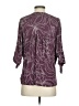 Akemi + Kin Floral Tropical Purple 3/4 Sleeve Blouse Size XS - photo 2