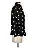 Zara Polka Dots Black 3/4 Sleeve Blouse Size XS - photo 4