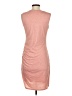 Unbranded Solid Pink Casual Dress Size S - photo 2